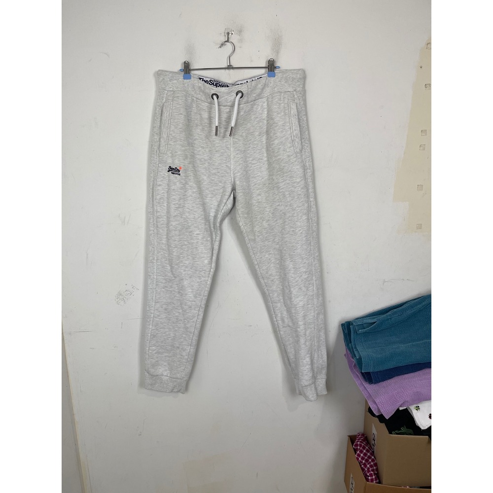 Superdry Orange Label Slim Joggers Mens 2XL Heather Grey Sweatpants M70154APF8